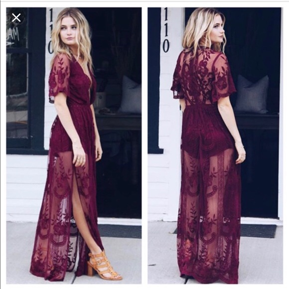 Lace Romper/Dress - Picture 2 of 4